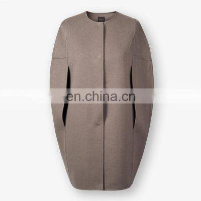 European Warm Winter Woolen Coat for Women