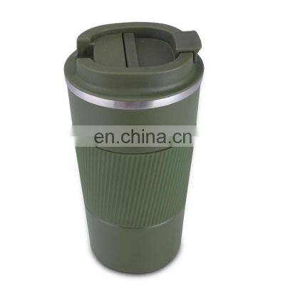 Wholesale Drinking Water Bottle 500 ml Vacuum Tumbler Portable Mug Coffee Tea With Lid photo-3