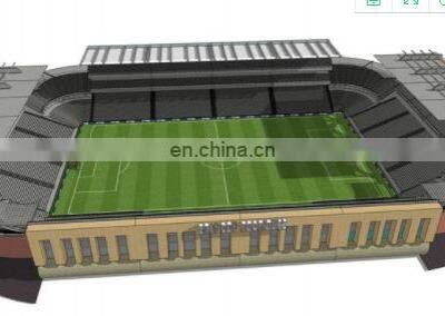 Top Quality Ho Scale Football Stadium Model 3d Miniature Building Model Make