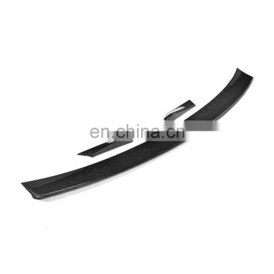 Carbon Fiber 3 pieces Rear Spoiler for Audi A5 S5 Sportback Select Elite Hatchback 4-Door 2017-2019