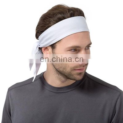 Custom Logo Headband Wholesale Non Slip Moisture Wicking Soft High Quality Elastic Sports Headband