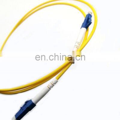 1.5 meter or customized  SM 9/125 G652D G657A fiber optic patchcord fiber optic patchcord lc/upc-lc/upc fiber optical patchcord