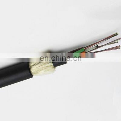 Telecommunication Use ADSS 12 24 Cores Single Mode Fiber Optic Cable,48 threads with one tube HDPE jack