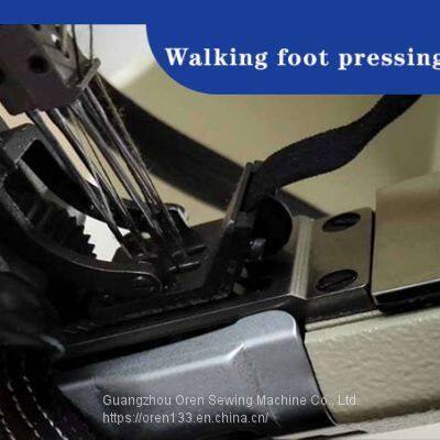 New Four Needle Six Thread Special Sewing Machine for Fitness Kneepad Special Splicing Machine for Elasticity and Protection Stitching for Silk Stockings RN6300-D4 photo-2