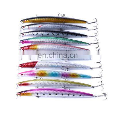 top quality lurekiller bionic bait 18cm 26g wobbler Minnow hard bait Sea fishing lure Big Minnow