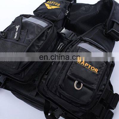 ROBBEN Multifunctional Floating Vest for Fishing Multi-pocket Design Rock Fishing Life Jacket photo-4