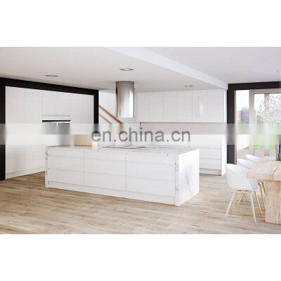 New Design Lacquer High Gloss Modern kitchen cabinet Modular White Kitchen Cabinet For Home Furniture