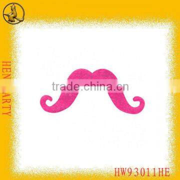 Wholesale Lovely Pink Short Floss Moustaches for Hen Party