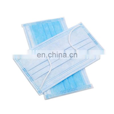 Best Selling Product Eco-friendly Surgical Nonwoven 3 Ply Face Mask Disposable