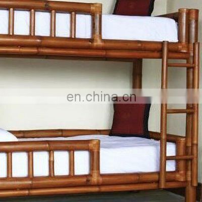 Luxury New Style Double Bamboo Bed handmade standard size open Premium Quality Low Price from Viet Nam