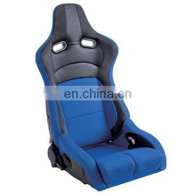 PVC Carbon Look JBR 1061 Black Grey Color Sport Racing Seat