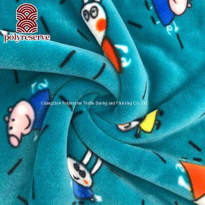 POLYRESERVE Double Sides Green Page New Design Knitted 100%polyester For Throw photo-2