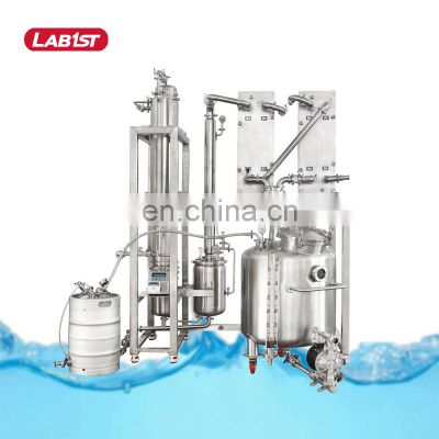 singe effect stainless steel falling film vacuum evaporator for sale