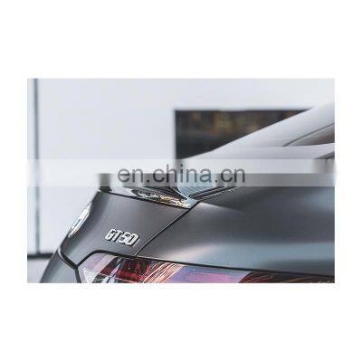 China Market Best Quality Glossy Carbon Fiber Trunk Diffuser Racing Rear Spoiler For Mercedes-Benz AMG GT50 photo-3