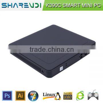  china Super slim 12V ultra low power mini pc Intel Celeron 1037U with VGA windowslinux
