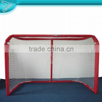 76 inch steel frame hockey goal net set