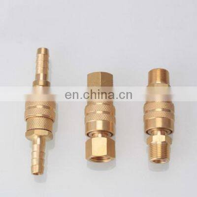 NPT thread Brass Air Compressor Pneumatic Tool Connect Quick Release Coupling