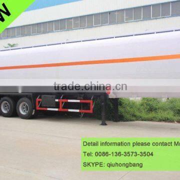 China carbon steel 40000-60000L 3 axles 3 axle fuel tanker truck trailers 0086-13635733504