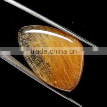 Beautiful Rutile Quartz / Copper Rutile Quartz / Loose Fancy Shape Gemstone photo-2