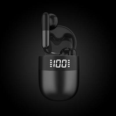 New Design Wireless Earphone J28 TWS Earbuds 9D Stereo Portable Earphones Bt 5.1 With Charging Case