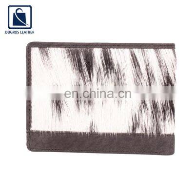 Trendy Design Hot Selling Excellent Quality Anthracite Fitting Luxury Genuine Leather Men Wallet at Competitive Price