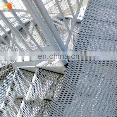 Best Price High-security Grill Galvanized Coated Expanded Metal Wire Mesh Fence