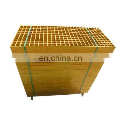 83*83*40 mm Construction Application Reinforced Plastic mesh grid Composite frp grated floor