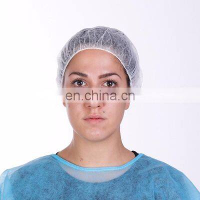 Anti Dust Hat Head Cover Mob Bouffant Cap Non Woven Disposable Hair Nets photo-4