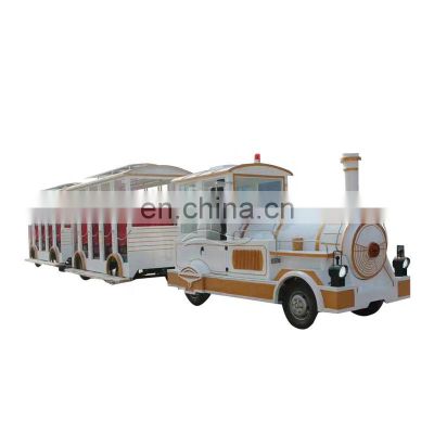 Amusement park rides stock children 40 seat trackless train rides for sale