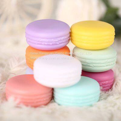 PP Macaron Empty Mini Lip Container White Plastic Cream Jar for Cosmetic for Personal Care photo-4