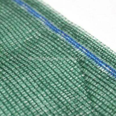 HDPE sun shade net dark green color for agriculture with UV stabilizer greenhouse shade net