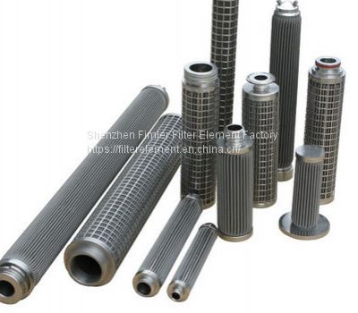 Aux Compressed Air Filter Elements-Pleated Stainless Steel Filter Suitable for Steam & Gases--P-GS N Steam Filter 03/10,04/20,05/30,07/30