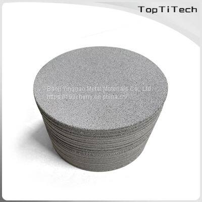 10um Sintered Porous Ti Plate for Gas Diffusion photo-3