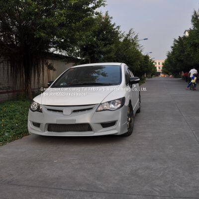 Suitable for 11-13 Honda Civic Modified LR Style Surround Front Bumper Rear Bumper Side Skirt photo-5