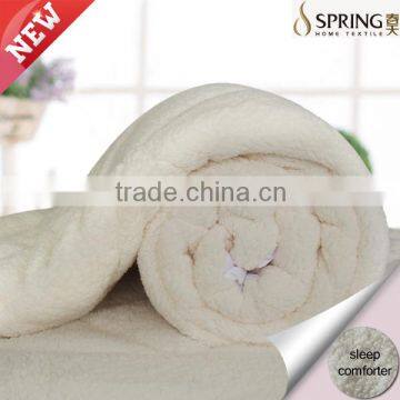 2016 Hot Sale Softextile Fleece Blanket Quilted With Shu Velveteen Fabric photo-2