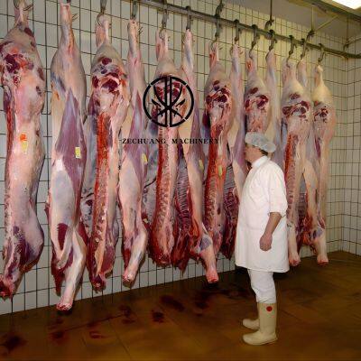 Pig Cattle Sheep Slaughtering Line Equipment Muslim Halal Food Deep Processing Equipment Abattoir Machinery And Equipment photo-2