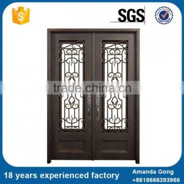 Complete In Specifications Decorative Wrought Iron Interior French Doors photo-3
