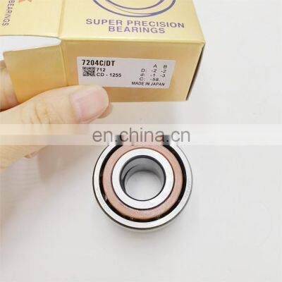 20*47*28mm 7204 Bearing Angular Contact Ball Bearing 7204C/DT Bearing