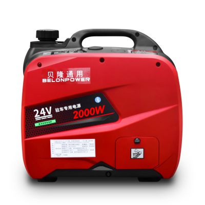 Belon Power 24V truck parking gasoline generator  5L fuel tank