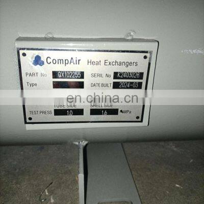 2605511021 Oil Cooler Assembly FuSheng Industrial Screw Air Compressor Spare Parts With High Efficiency