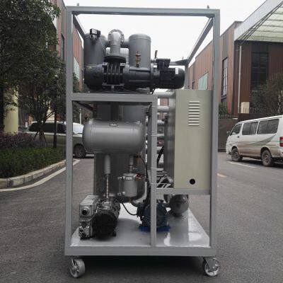 Portable High Vacuum Transformer Oil Filtering Factory Purification Machine photo-3