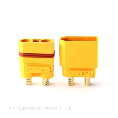 Amass IP65 waterproof connector for battery 45A 50A XT90HW high current connector