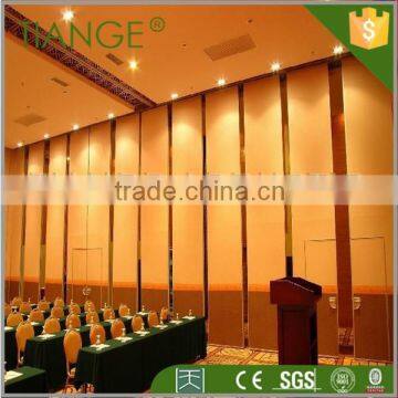 Office room division wooden soundproof movable silding folding partition