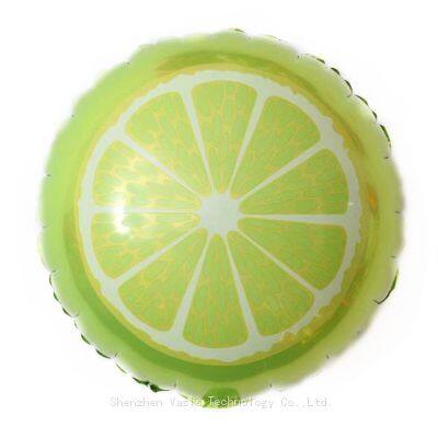 Globos de aluminio de frutas con tema de verano de 18 pulgadas, sandía y fresa, a granel para decoraciones de fiestas de cumplea?os