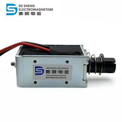 DS-1564 Open Frame Electromagnet 12v 24v DC Linear Push Pull Solenoid