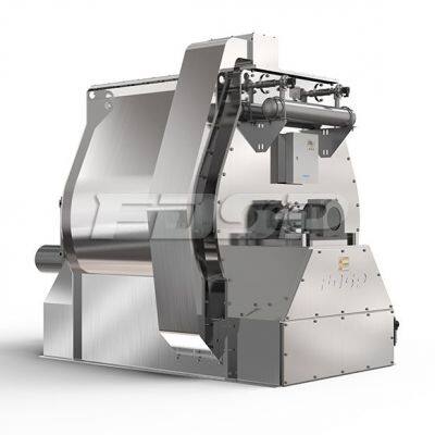 SDHJ Stainless Steel Single Shaft Paddle Mixer for Free Flowing Dry Solid Materials photo-4