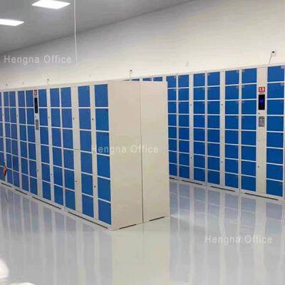 Digital Barcode Storage Locker – 12/24 Compartment Steel Public Locker With LCD Screen for Retail & Commercial Use-HNJUNTUO photo-5