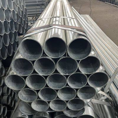 SAE 1008 1010 1020 Hot DIP Galvanized Round Steel Pipe / Gi Pipe Pre Galvanized Steel Pipe Galvanized Tube photo-2