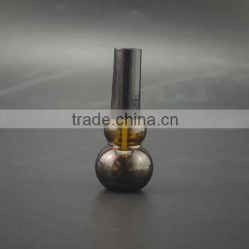 Free Samples! Wholesale Empty Unique Amber Glass Nail Polsih Bottles With Brush Caps photo-3