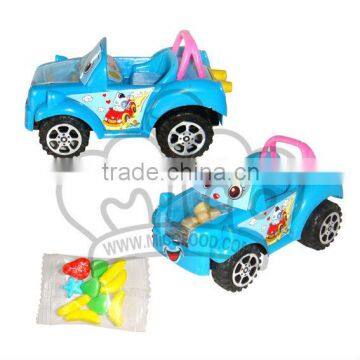 Pull Back Cartoon Car Toy Candy